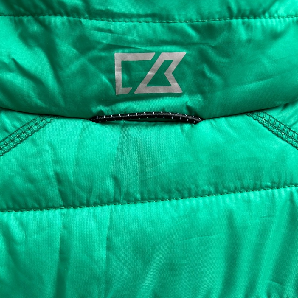 Cutter & Buck Men’s Spark System Packable Full Zip Quilted Green Jacket Size XL - Picture 7 of 7